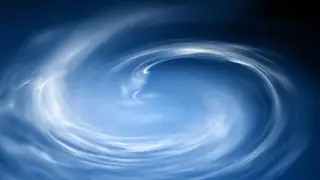 Azure Mist Spiral desktop wallpaper