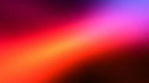 A soft gradient blends from deep red and amber into magenta and violet with no hard edges.