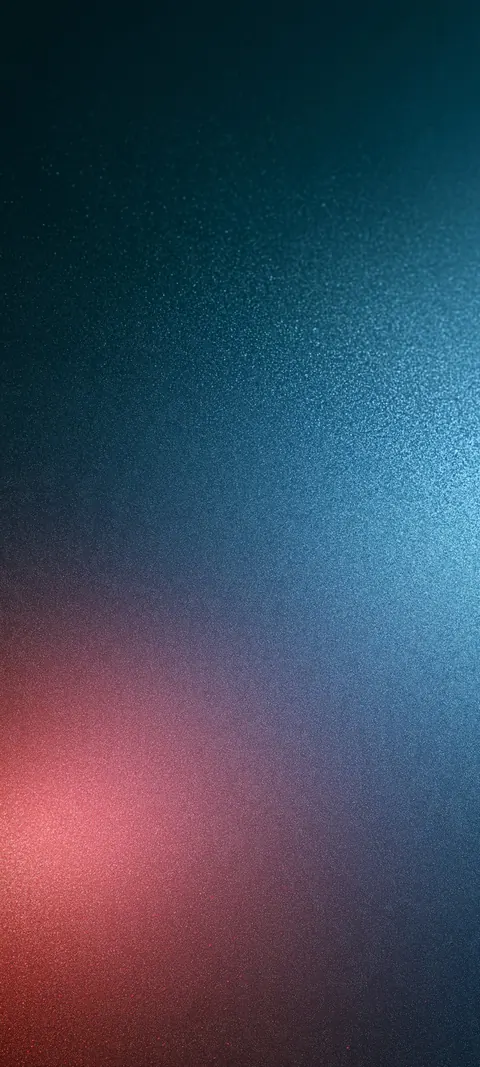 A grainy gradient drifts from deep teal into warm rose at the edge.